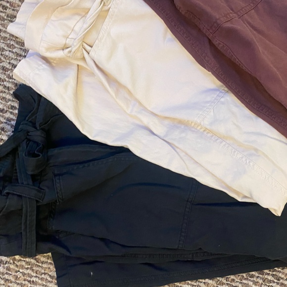 Express High Rise Ankle Crop Size 4 Work Pants - Picture 2 of 6